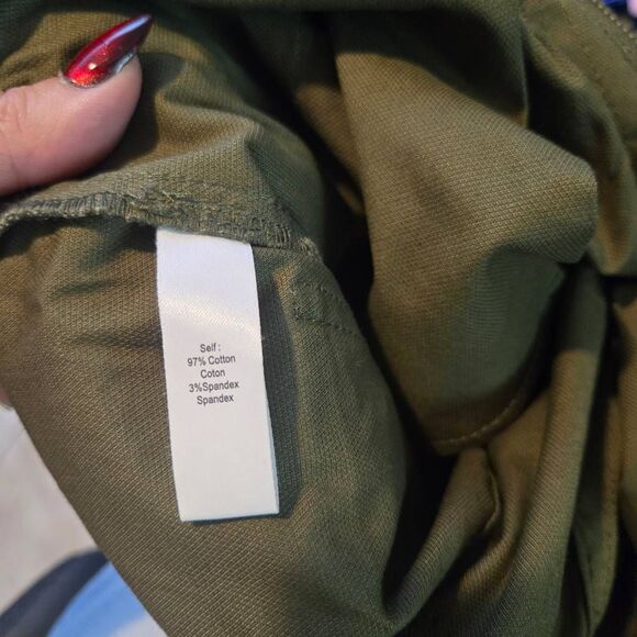 Marissa Webb Dixon Paper Bag Canvas Shorts Size 2 Paper Bag High Waist - Picture 6 of 6